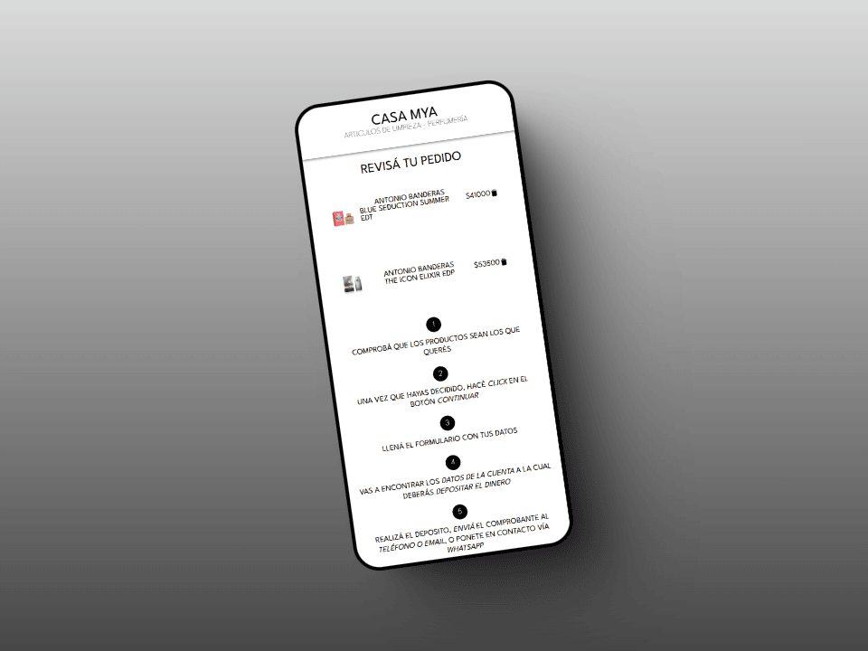 Detalle del proyecto Casa Mya