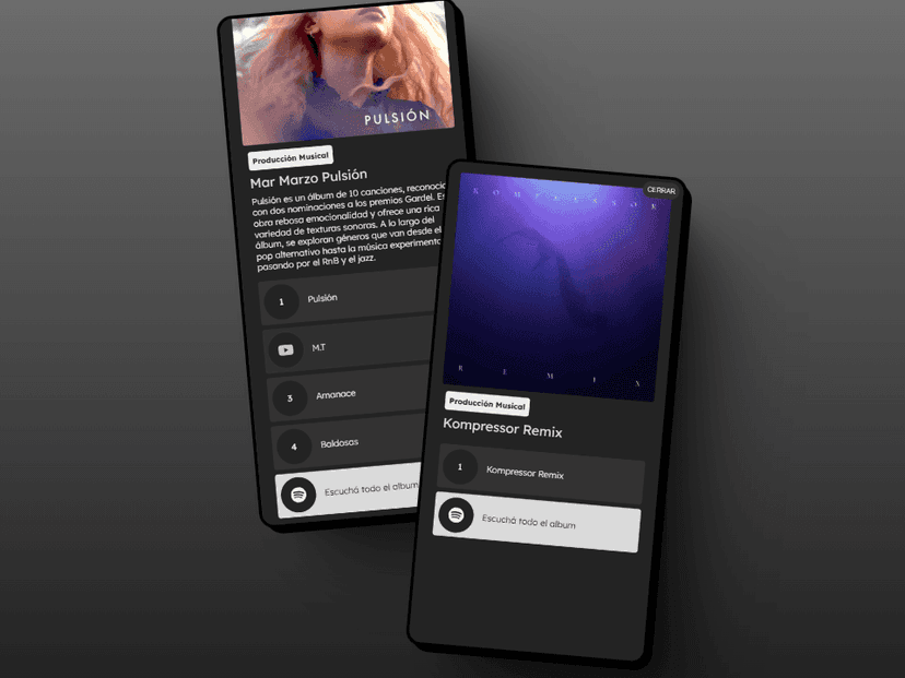 Detalle del proyecto Ferla