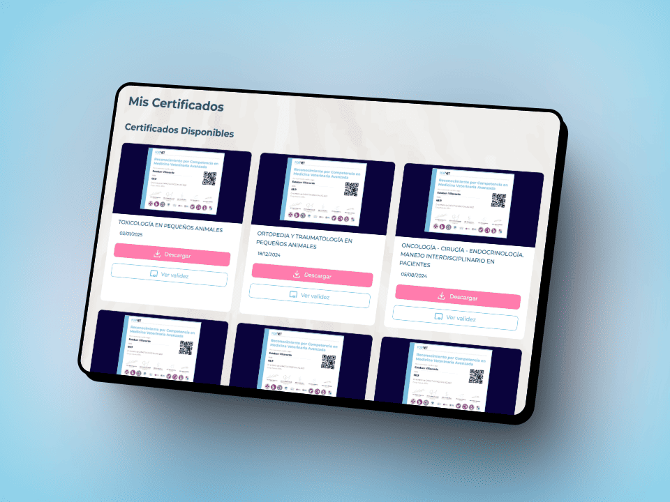 Detalle del proyecto Forvet Campus