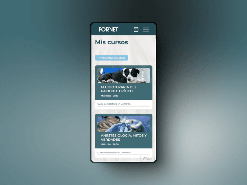 Detalle del proyecto Forvet Campus