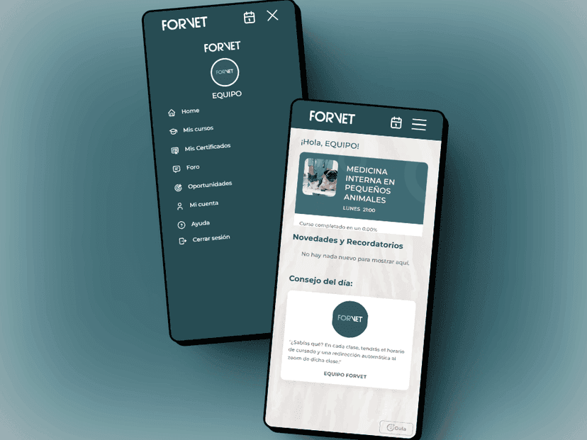 Detalle del proyecto Forvet Campus