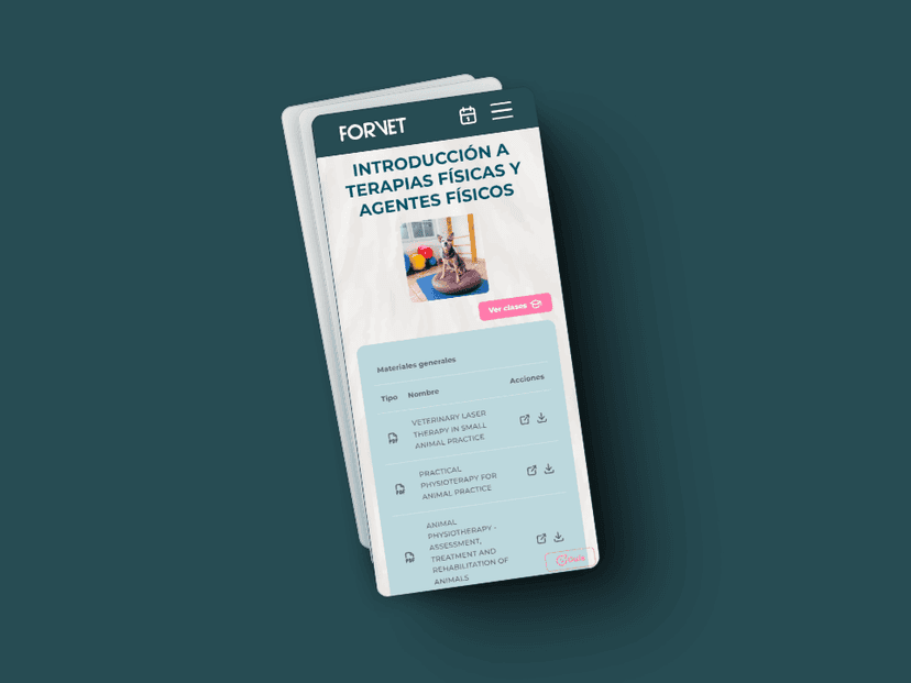 Detalle del proyecto Forvet Campus